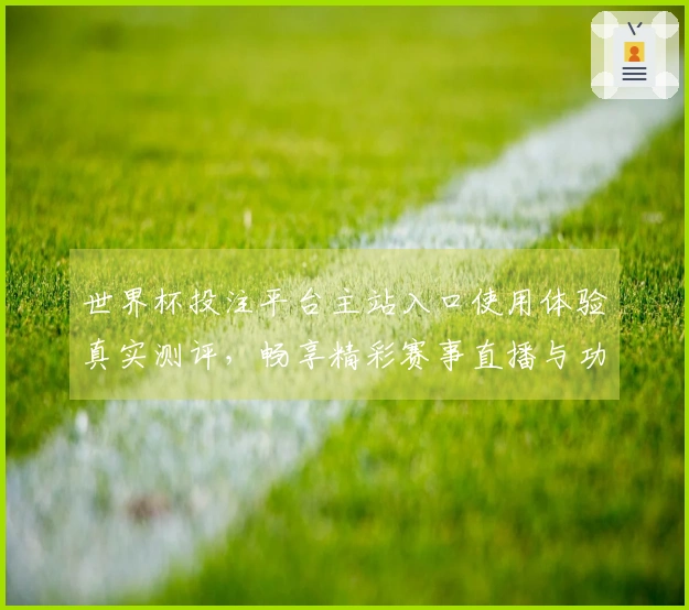世界杯投注平台主站入口使用体验真实测评，畅享精彩赛事直播与功能介绍