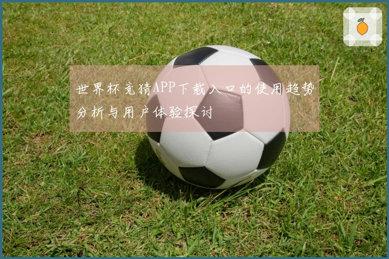 世界杯竞猜APP下载入口的使用趋势分析与用户体验探讨